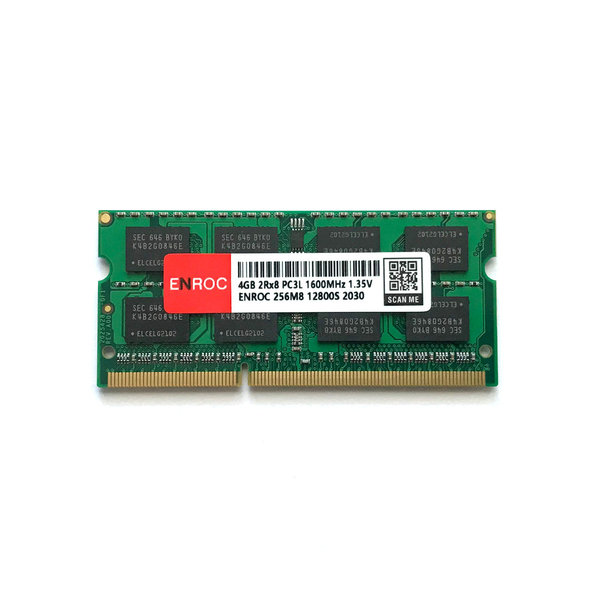 Enroc ERC-400 4GB DDR3L 1600MHz 1.35V PC3L-12800S SODIMM Arbeitsspeicher RAM