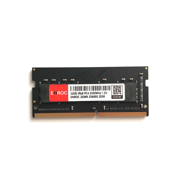 Enroc 32GB ERC-800 DDR4 3200MHz 1.2V PC4-25600 SODIMM Arbeitsspeicher RAM