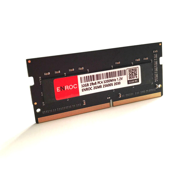 Enroc 32GB ERC-800 DDR4 3200MHz 1.2V PC4-25600 SODIMM Arbeitsspeicher RAM