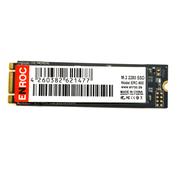 Enroc 2TB ERC-900 SSD M.2 2280 Sata 3 6Gb/s 3D NAND interne SSD Festplatte
