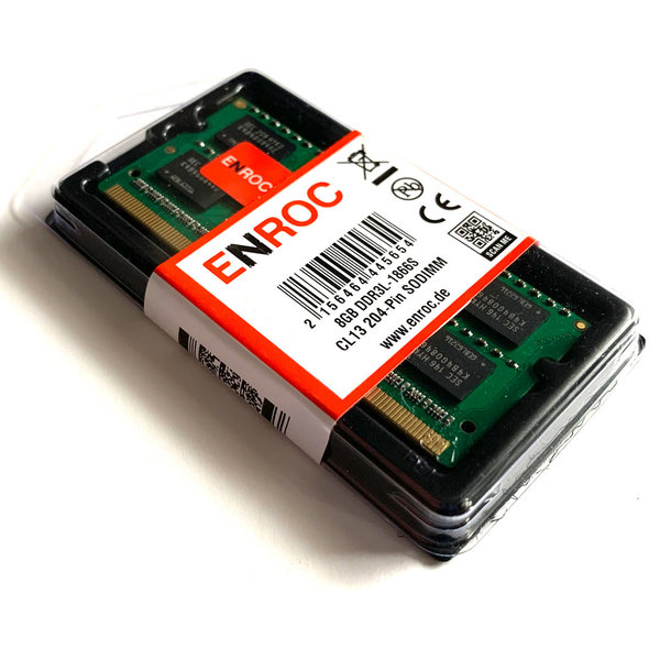 Enroc ERC-320 8GB DDR3L 1866MHz 1.35V PC3L-14900S SODIMM Arbeitsspeicher RAM