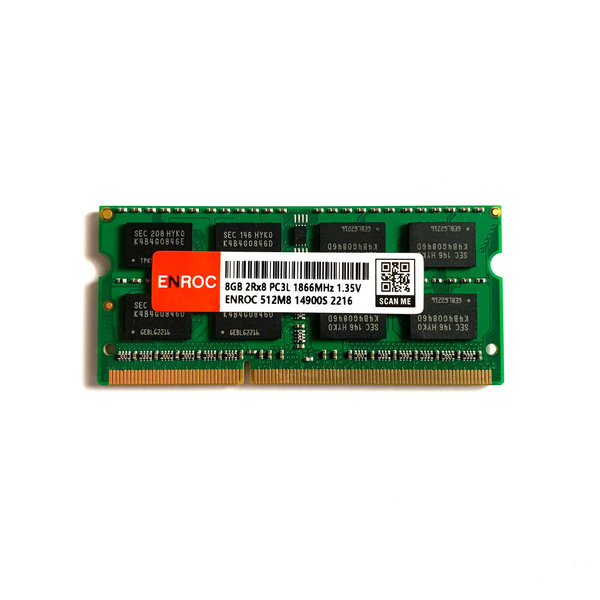 Enroc ERC-320 8GB DDR3L 1866MHz 1.35V PC-12800 SO-DIMM Notebook RAM