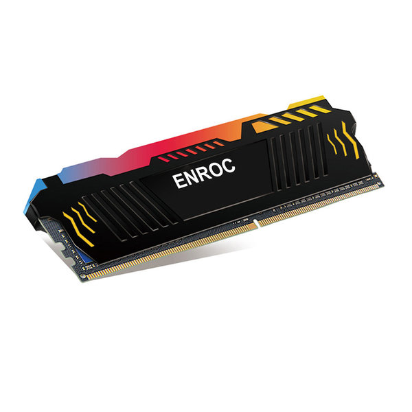 Enroc 8GB ERC-9000 DDR4 3200MHz XMP 2.0 PC4-25600 RGB-LED Desktop Gaming Arbeitsspeicher