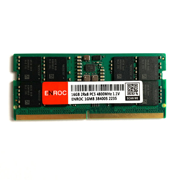 Enroc ERC-5500 16GB DDR5 4800MHz PC5-38400S 1.1V SO-DIMM Arbeitsspeicher RAM
