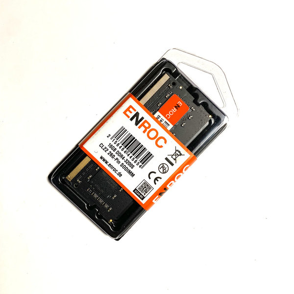 Enroc 32GB (2x16GB) Upgrade-Kit ERC-800 MAX DDR4 3200MHz PC4-25600S 1.2V SODIMM RAM
