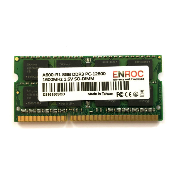 Enroc 16GB KIT (2x8GB) DDR3 1600MHz 1.5V SODIMM RAM Arbeitsspeicher