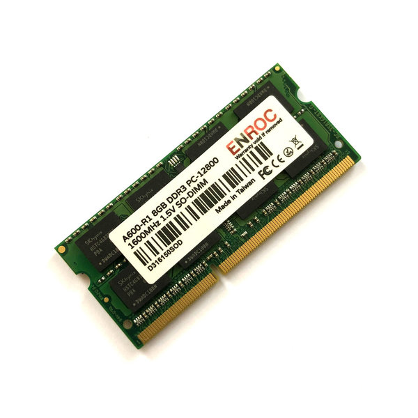 Enroc 16GB (2x8GB) A600-R1 KIT DDR3 1600MHz 1.5V PC3-12800S SODIMM Arbeitsspeicher RAM