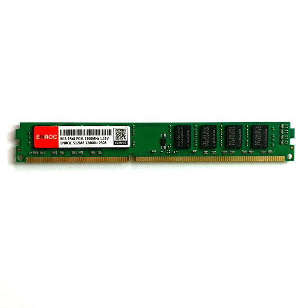 Enroc 8GB DDR3L 1600MHz 1.35V VLP UDIMM RAM Arbeitsspeicher